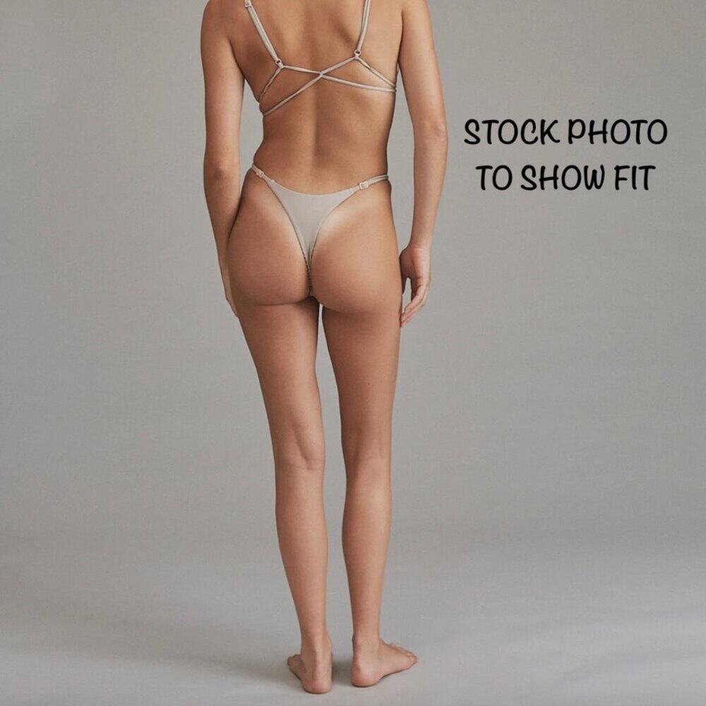 Acacia Swim RALPHY Bikini Bottom - Punahele - High Cut, Minimal Coverage - Large - Picture 6 of 8